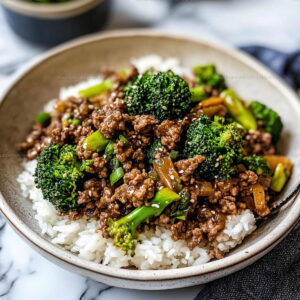 Quick Cook Ground Beef And Broccoli Stir Fry Recipe