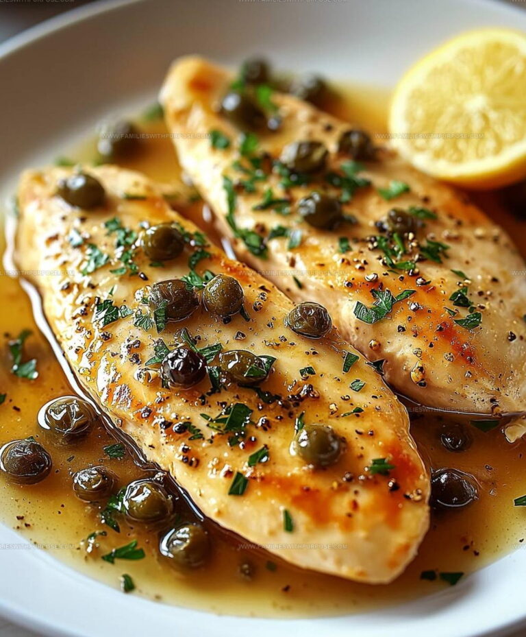 Lemon Caper Chicken Piccata Recipe