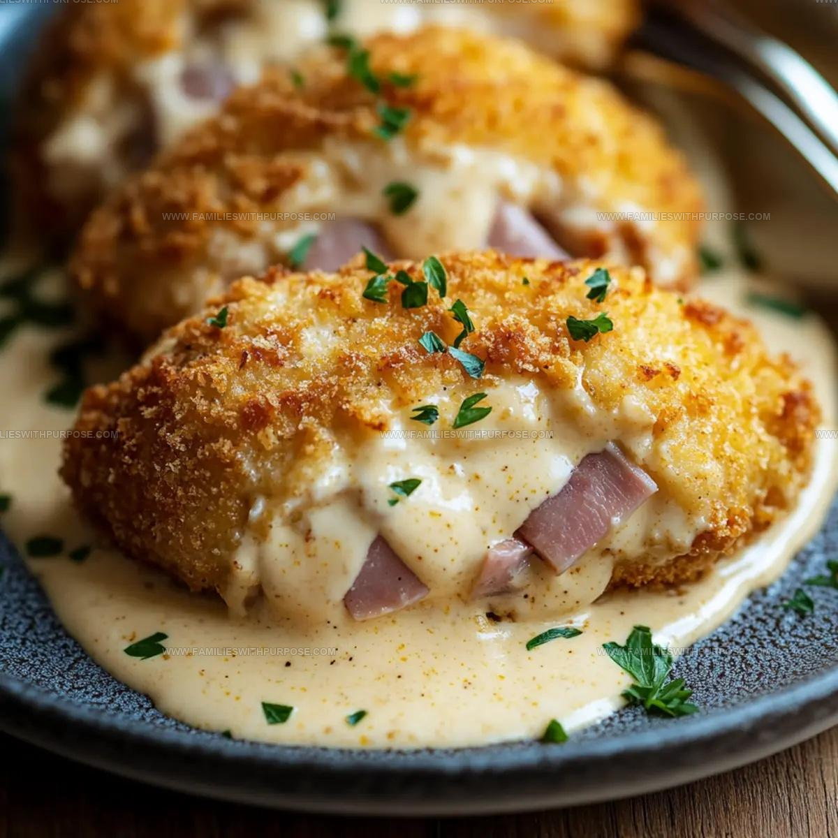 Creamy Chicken Cordon Bleu Recipe