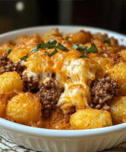 Tater Tot Casserole Ground Beef Recipe