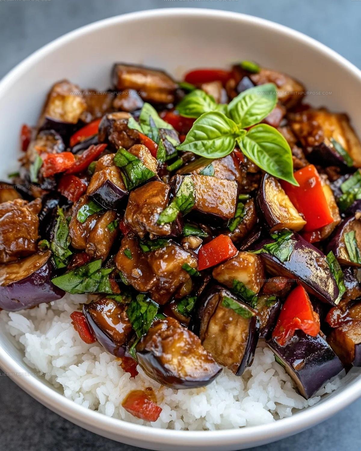 Thai Basil Eggplant Recipe