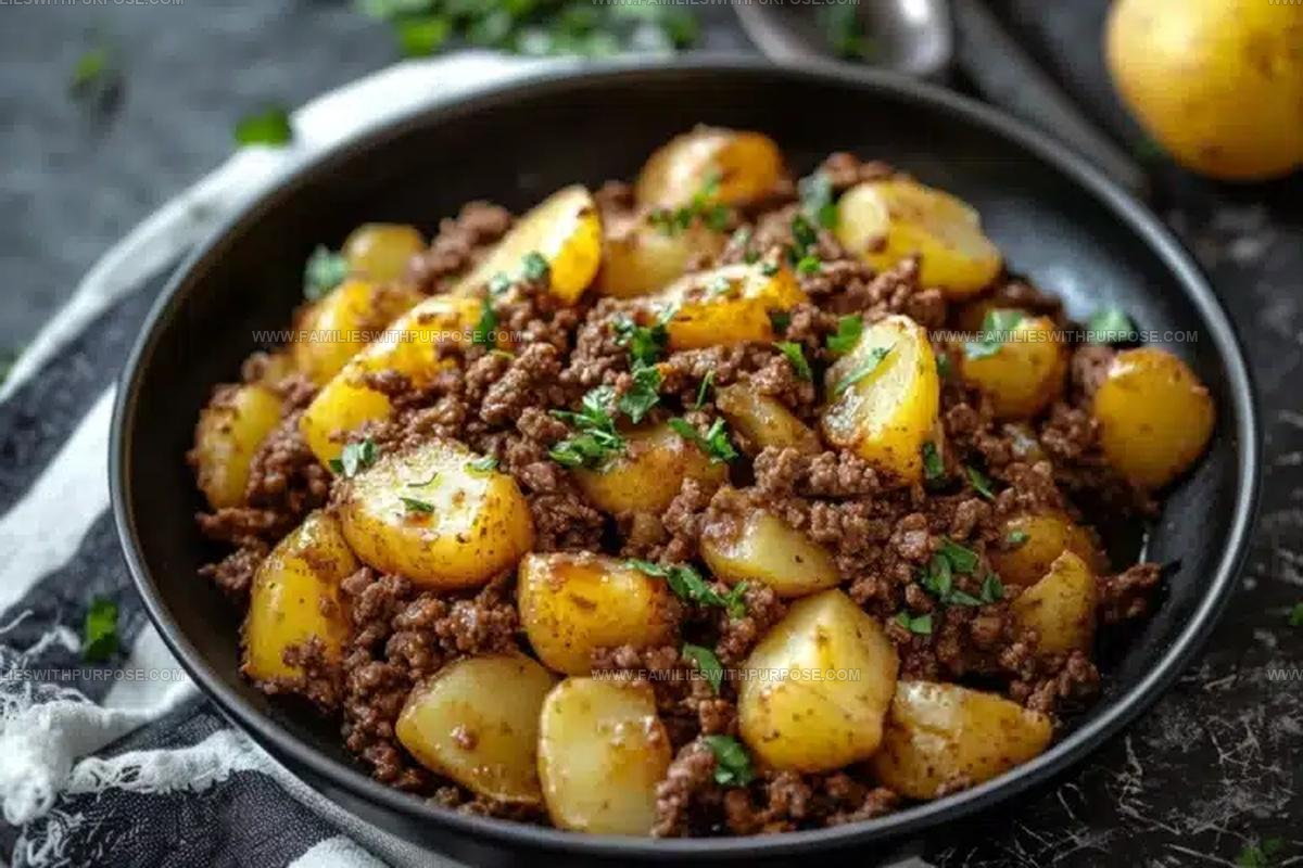 Hearty Ground Beef and Potatoes Recipe