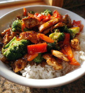 Spicy Asian Firecracker Chicken Stir Fry Recipe