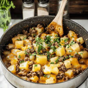 Hearty Beef and Potatoes Skillet Recipe