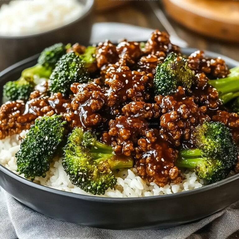 Sweet Savory Honey Garlic Ground Beef And Broccoli Recipe
