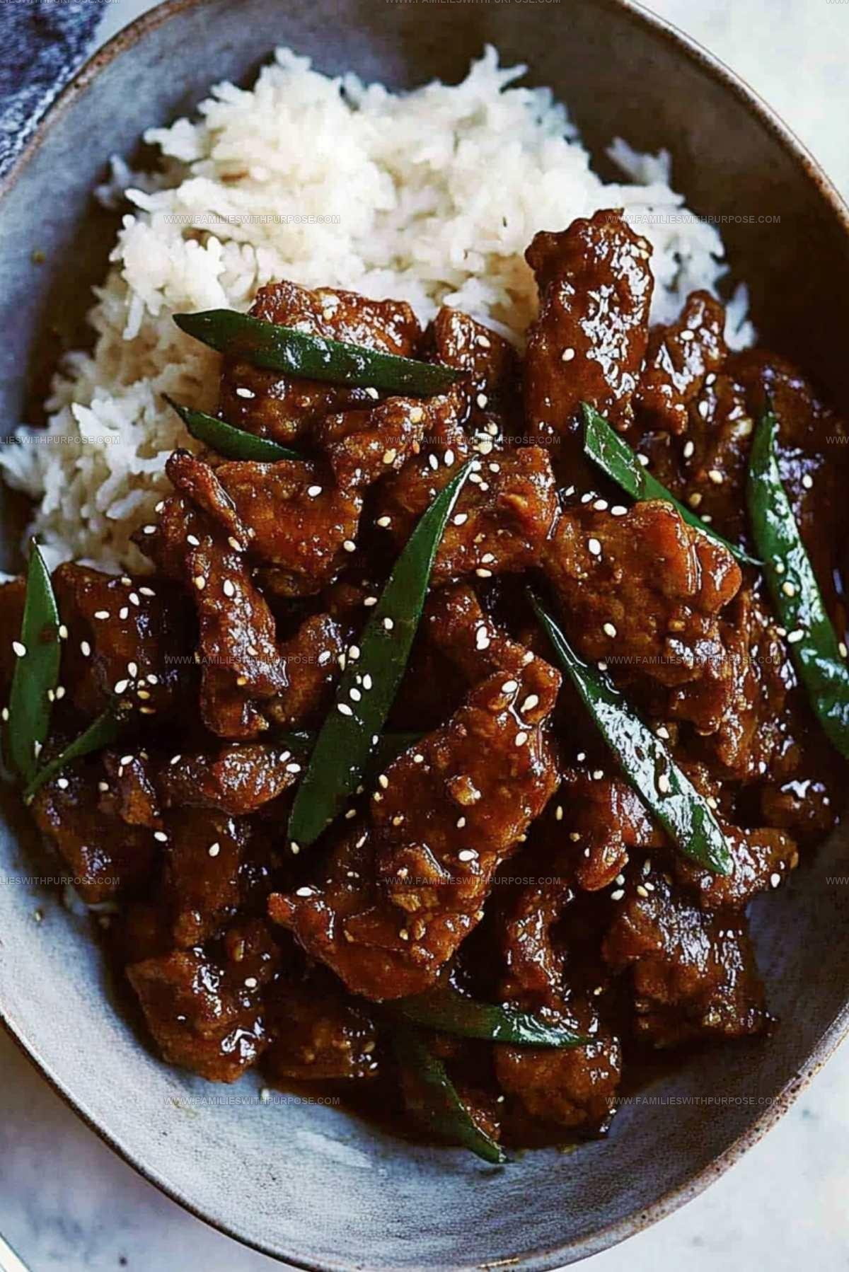 Crispy Cornstarch Mongolian Beef Recipe