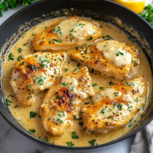 Pan Seared Garlic Parmesan Chicken Recipe