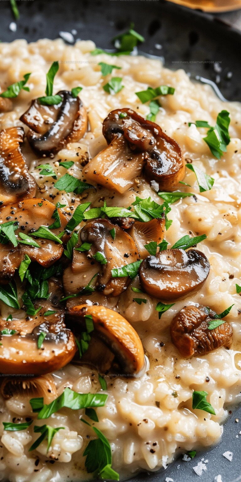 Chicken Mushroom Risotto Recipe