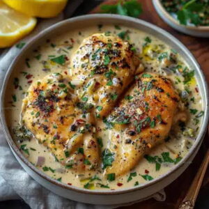 Cream Sauce Creamy Garlic Chicken Recipe