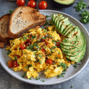 Ultimate Scrambled Egg Breakfast Recipe