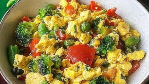 Veggie Egg Scramble Recipe