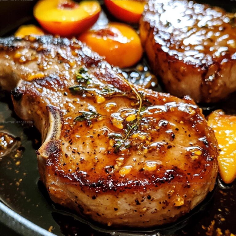 Summer Peach Glazed Pork Chops Recipe