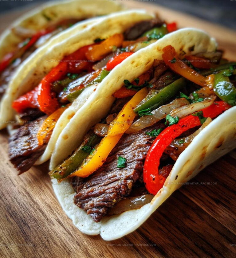 Skillet Steak Fajitas Recipe