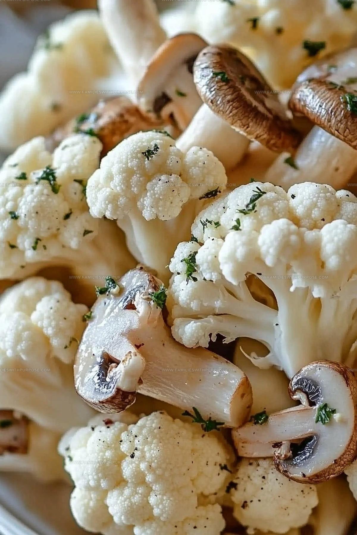 Garlic Cauliflower and Mushroom Stir-Fry Recipe