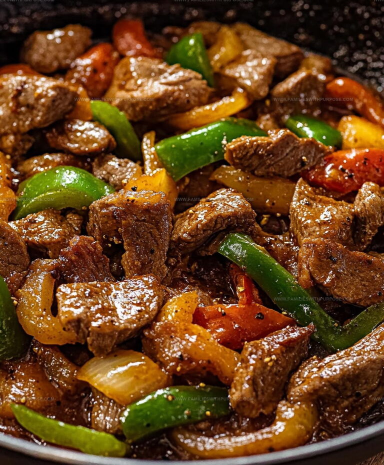 Chinese-Style Pepper Steak Recipe