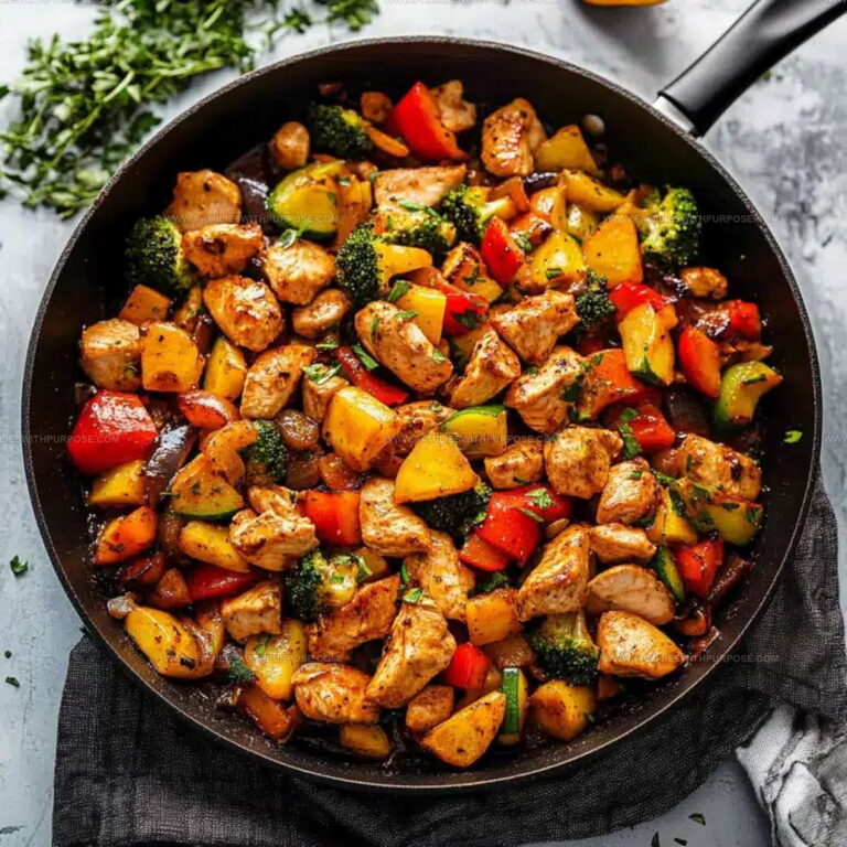 Chicken Vegetables Skillet Recipe