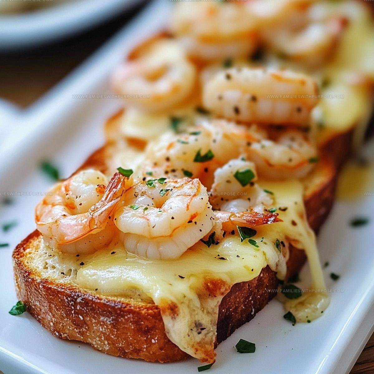 Cheesy Shrimp Toast Recipe