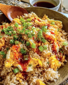 Spicy Egg Fried Rice Recipe