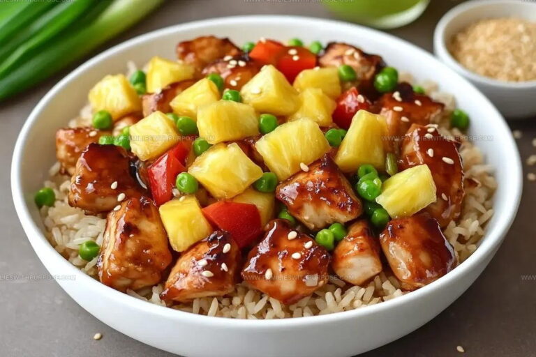 Weeknight Pineapple Chicken And Rice Recipe