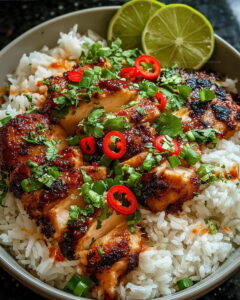 Sweet Chili Chicken Coconut Lime Recipe