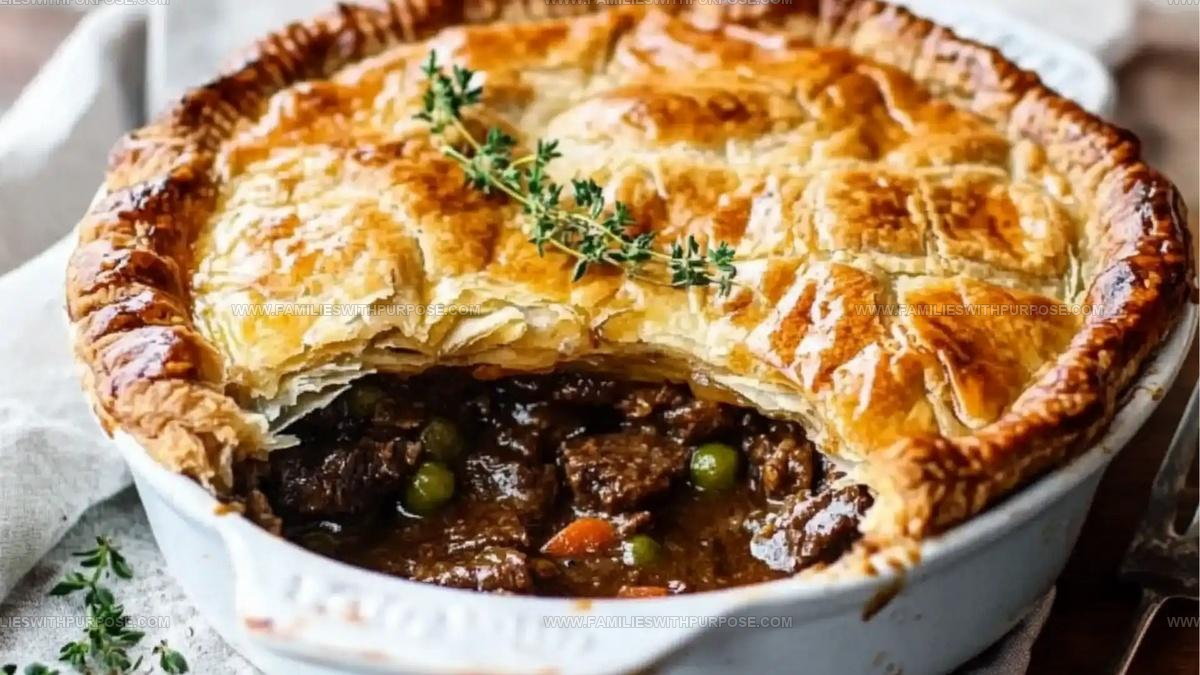 Beef Pot Pies Recipe