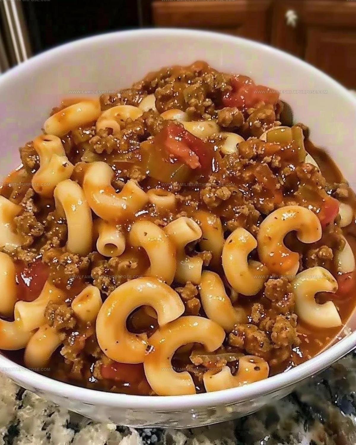 Old Fashioned Goulash Recipe