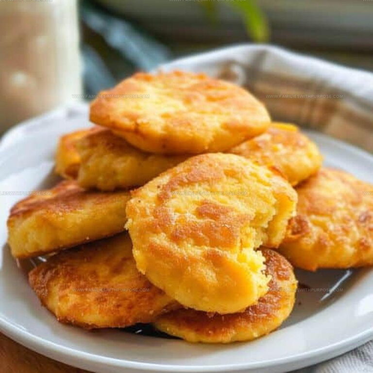 Skillet Crispy Fried Cornbread Fritters Recipe