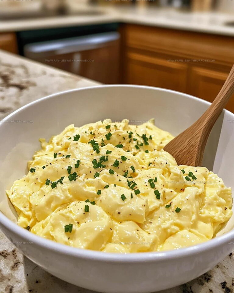 Country Buttermilk Scrambled Eggs Recipe