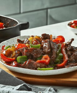 Chinese Takeout Pepper Steak Recipe