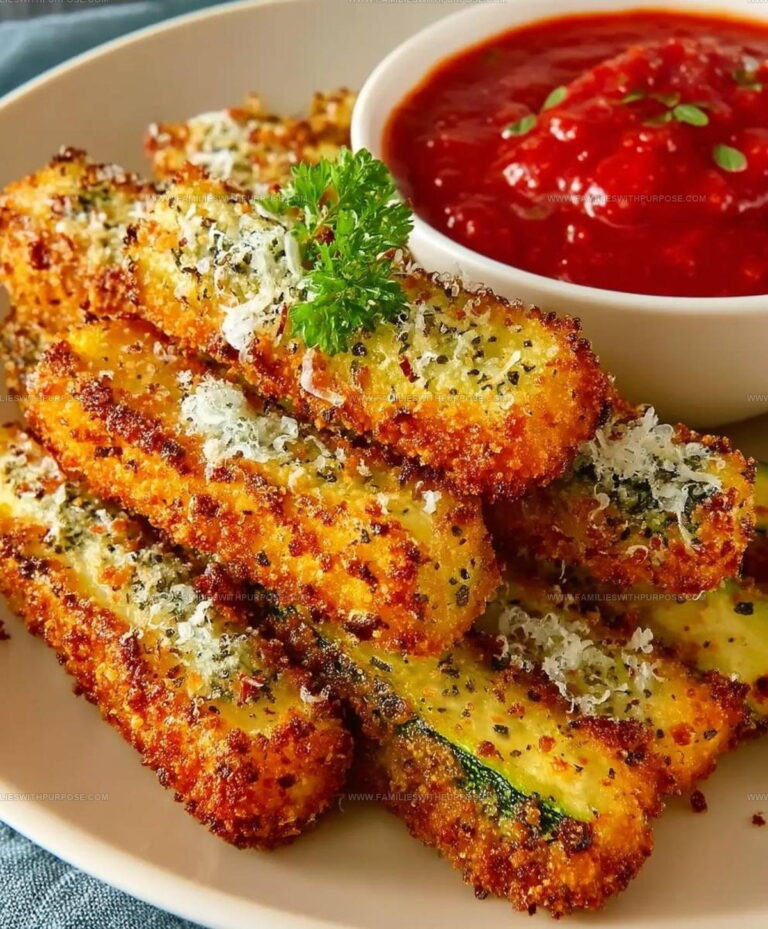 Crispy Fried Zucchini Rounds Recipe