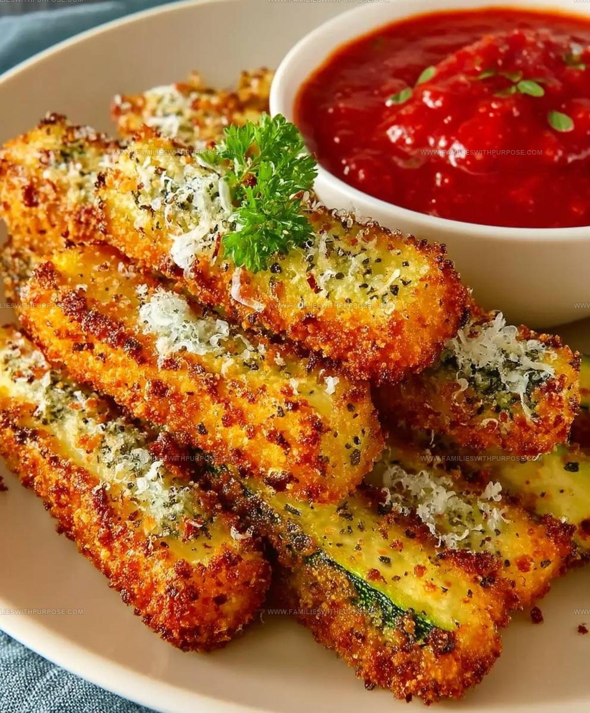 Crispy Fried Zucchini Rounds Recipe