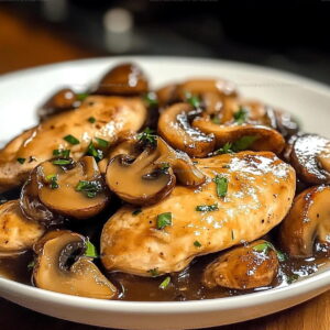 Rustic Mushroom Chicken Recipe