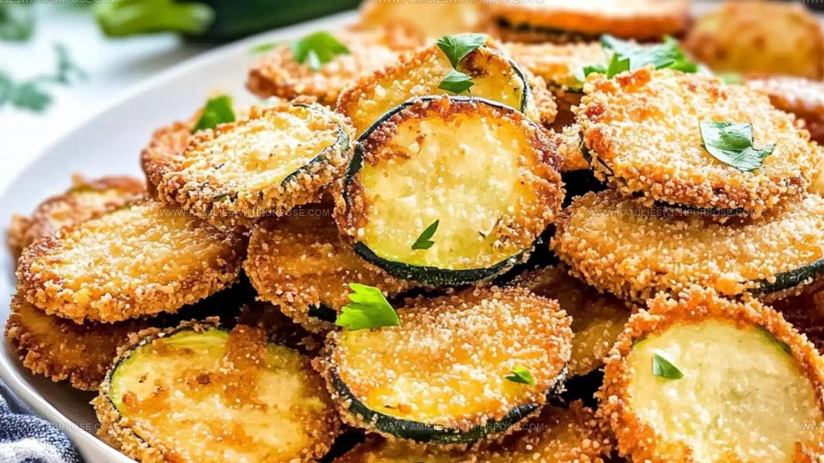Crispy Pan Fried Zucchini Recipe