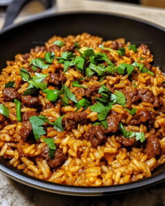 Honey Chili Beef Rice Recipe