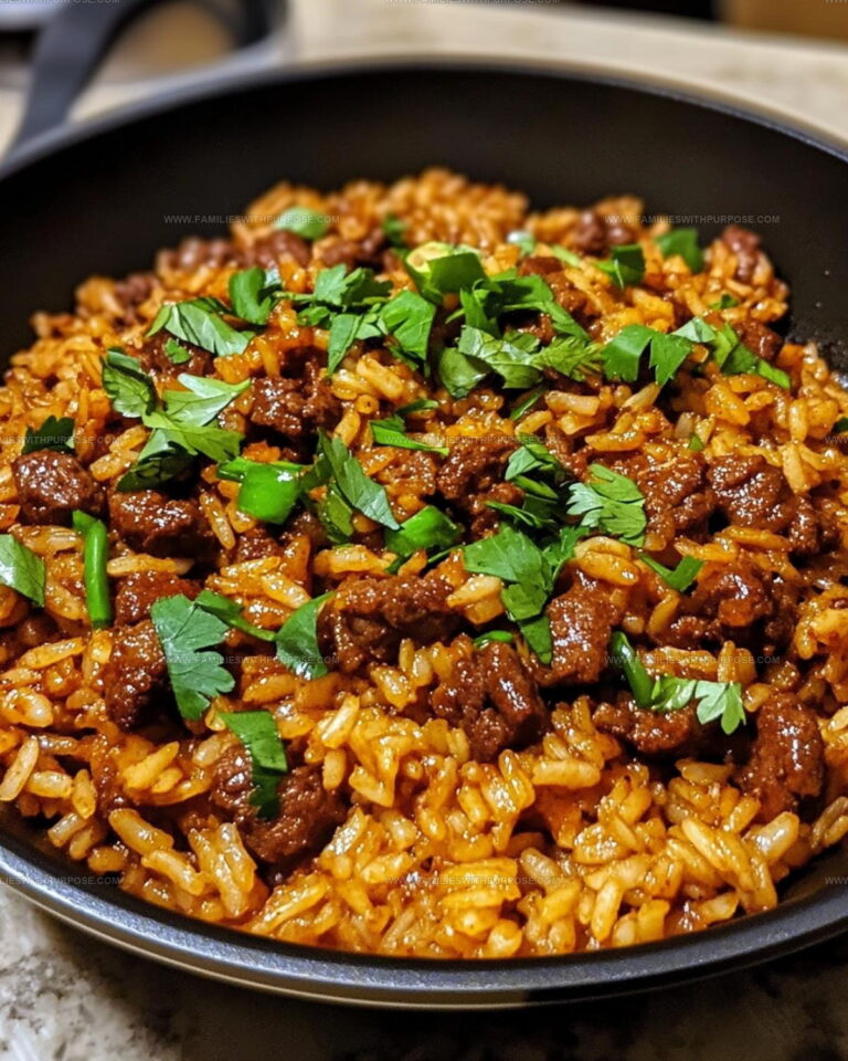 Honey Chili Beef Rice Recipe