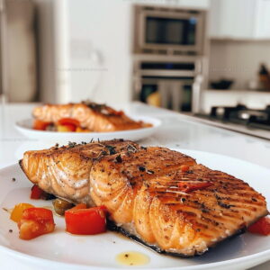 Flaky Pan-Fried Salmon Recipe