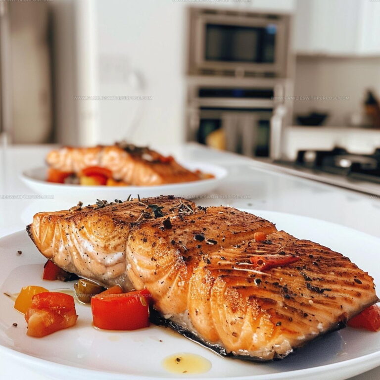 Flaky Pan-Fried Salmon Recipe