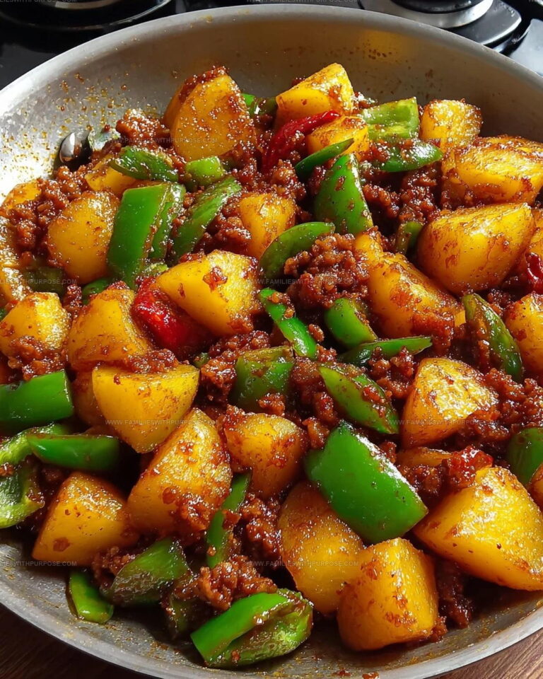 Stir-Fried Potatoes with Minced Meat Recipe