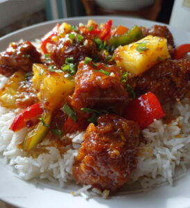 Simple Pineapple Chicken Rice Recipe
