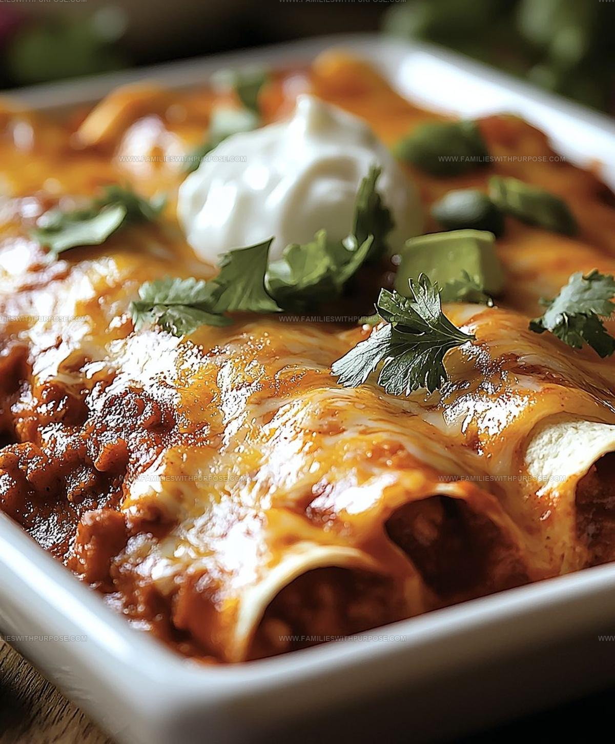 Lazy Chicken Enchiladas Recipe