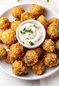 Fried Olives with Aioli Recipe