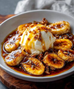 Flaming Classic Bananas Foster Recipe