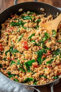Italian Sausage and Rice Skillet Recipe