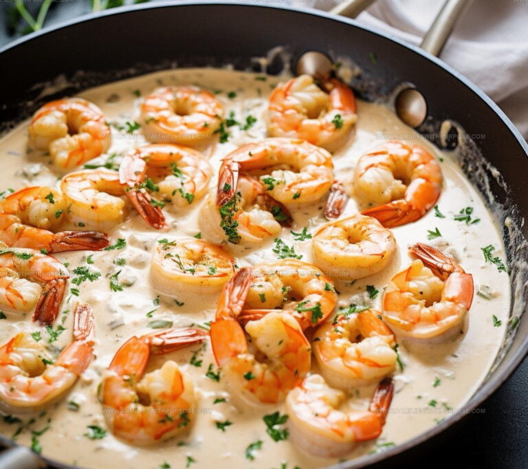 Cream-Sauced Creamy Garlic Shrimp Recipe