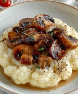 Mushroom Cauliflower Recipe