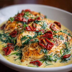 Creamy Tuscan Garlic Chicken Recipe