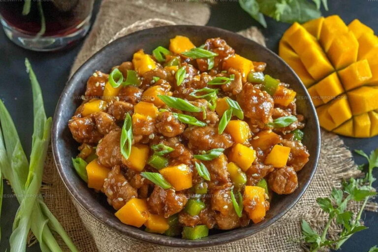 Sweet-Heat Mango Chicken Stir Fry Recipe