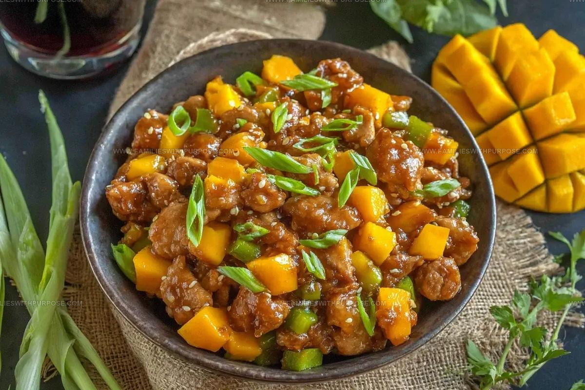 Sweet-Heat Mango Chicken Stir Fry Recipe