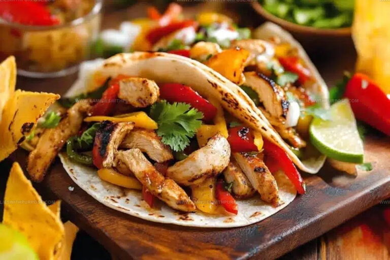 Skillet Style Flavorful Chicken Fajitas Recipe