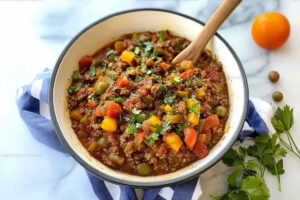 Flavorful Cuban Picadillo Ground Beef Recipe